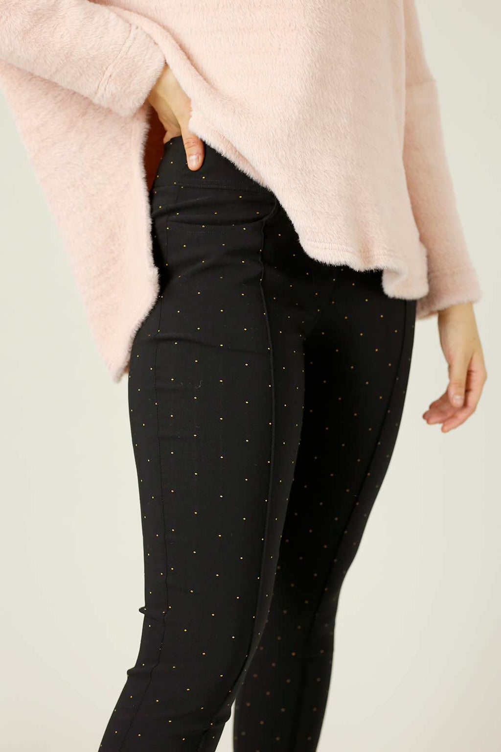 Spot Bengaline Pintuck Jean -FINAL SALE