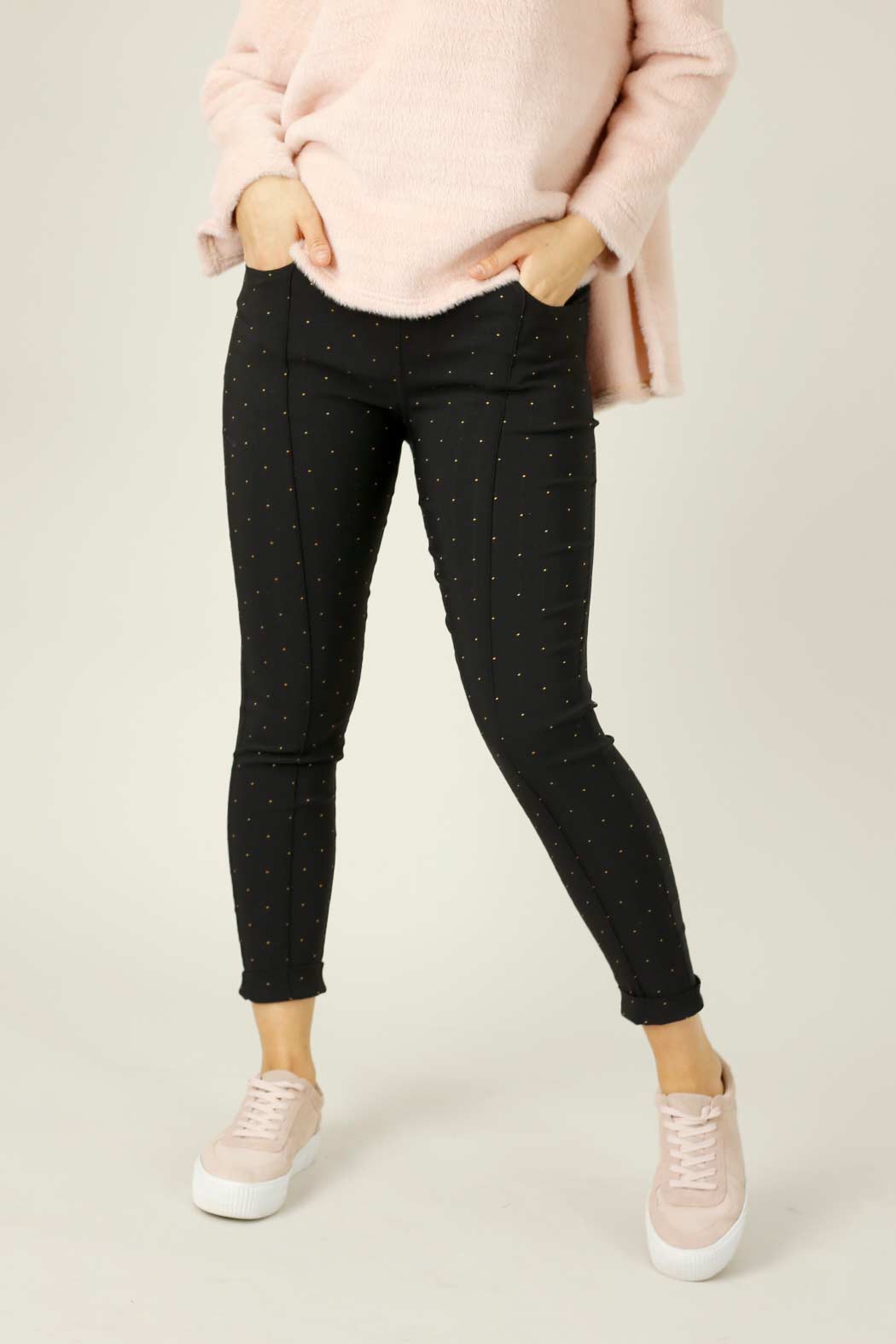 Spot Bengaline Pintuck Jean -FINAL SALE