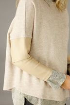 Beige Lux On Point Jumper - SALE