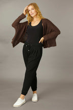 Chocolate Fluffy Wonder Cardi