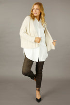 Ivory Fluffy Wonder Cardigan - SALE