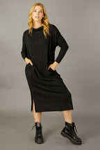Black Rib Dress - FINAL SALE