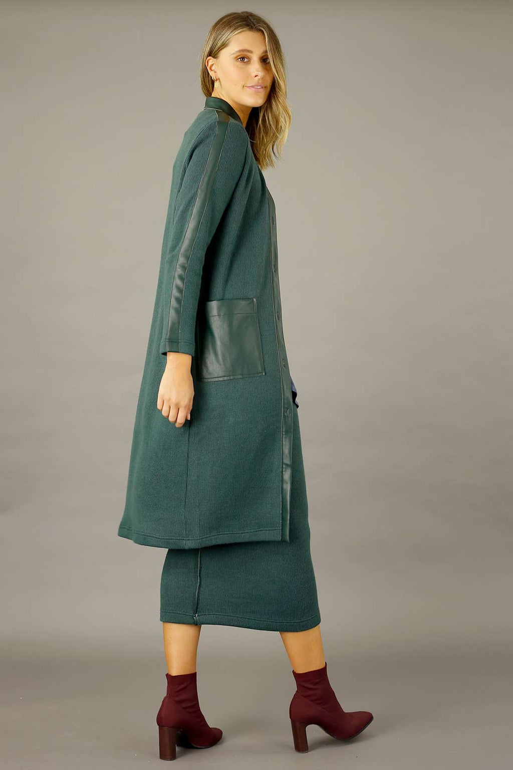 Bottle Rib Lexi Coatigan