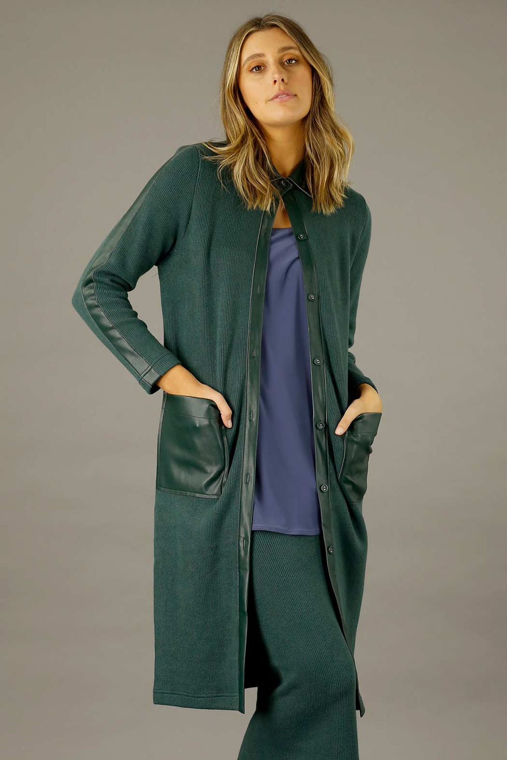 Bottle Rib Lexi Coatigan