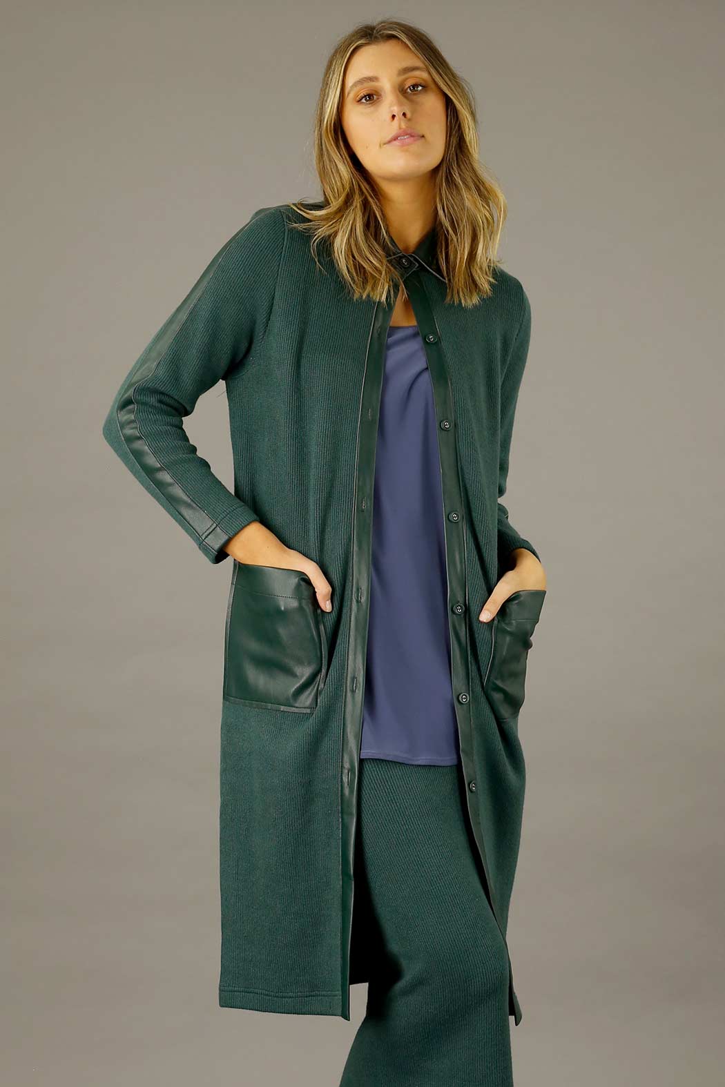 Bottle Rib Lexi Coatigan