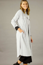 Silver Rib Lifestyle Shacket