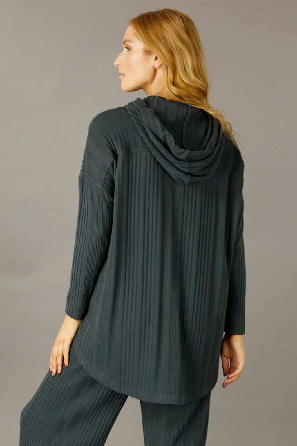 Charcoal Rib Lifestyle Hoodie
