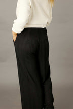 Black Rib Lifestyle Culotte - FINAL SALE