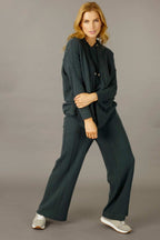 Charcoal Rib Lifestyle Culotte