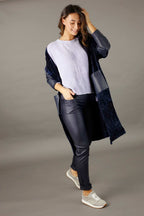Lilac Velour Relaxed Jumper - SALE