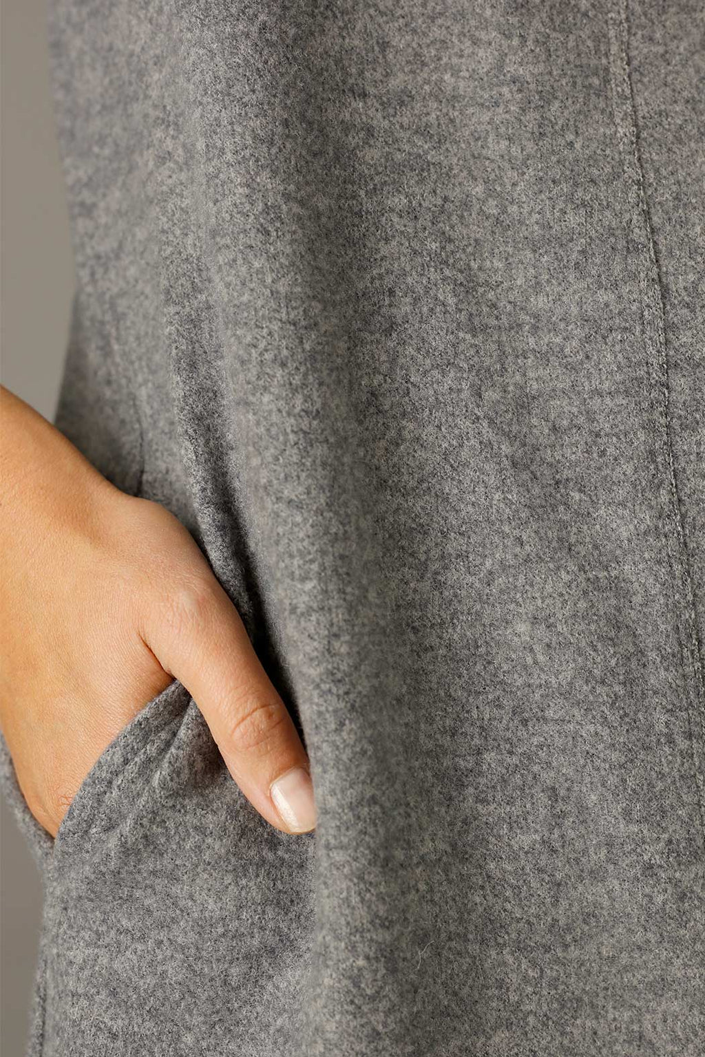 Mid Grey Brushed Lounge Cardigan