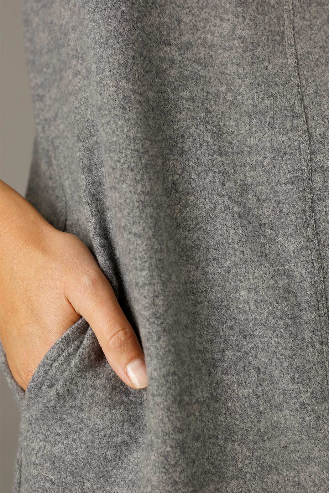 Mid Grey Brushed Lounge Cardigan