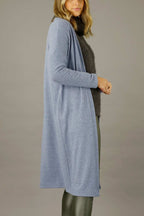 Denim Brushed Lounge Cardigan