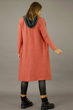 Rust Brushed Lounge Cardigan