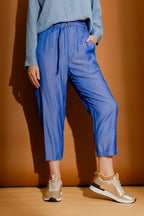 Marine Shot Paperbag Pant