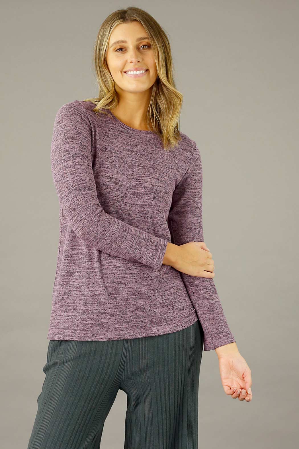 Lilac Crew Layering Essential