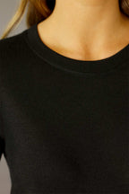 Black Crew Layering Essential