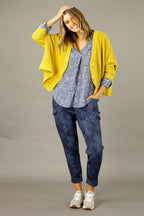 Denim Floral Nano Sydney Blouse