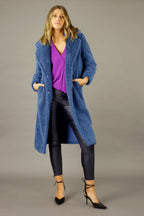 Navy Waxed Cargo Jean - FINAL SALE