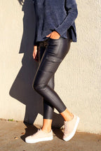 Navy Waxed Cargo Jean - FINAL SALE