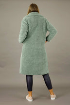 Mint Teddy Coat