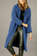 Denim Teddy Coat