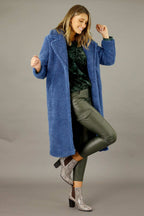 Denim Teddy Coat