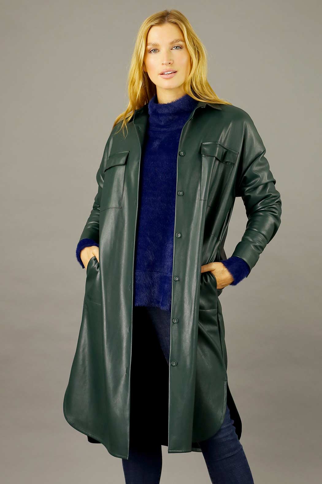 Bottle Matrix Shacket