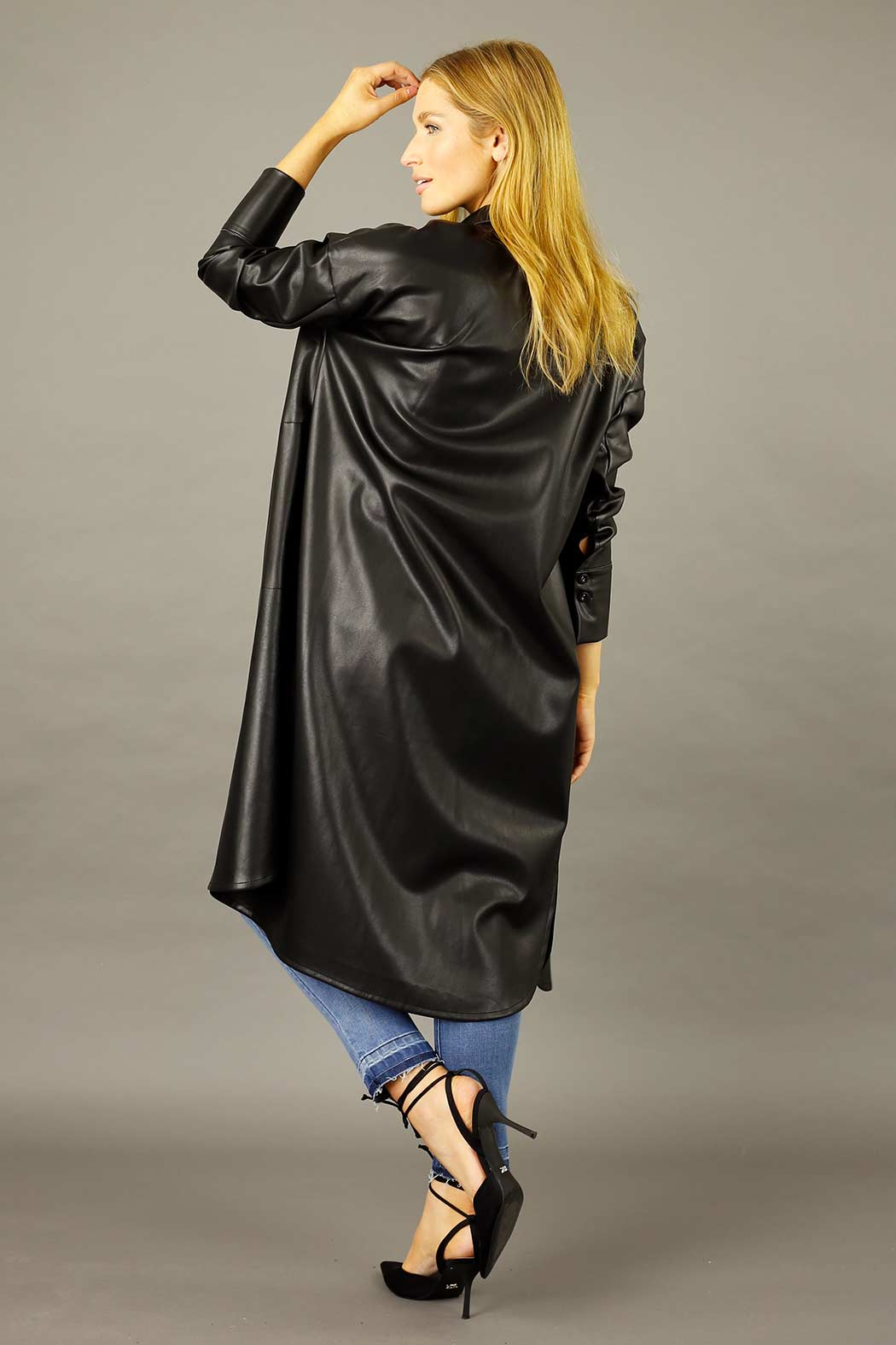 Black Matrix Shacket