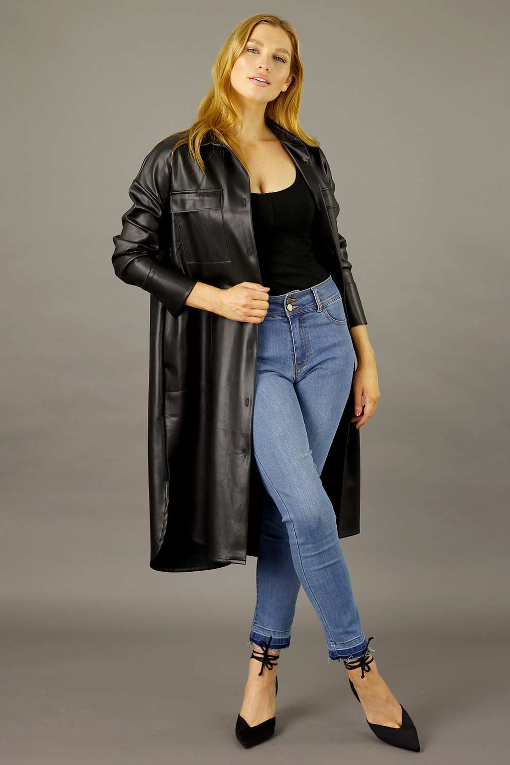 Black Matrix Shacket