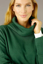 Forest Lux Turtle Jumper - FINAL SALE