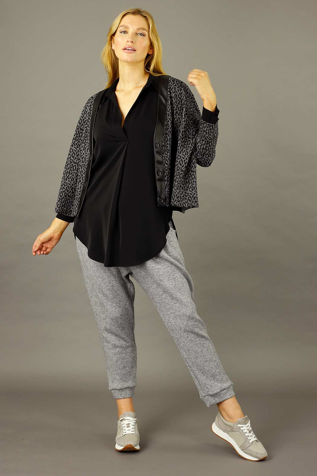 Black Soft Touch Gatsby Shirt - SALE