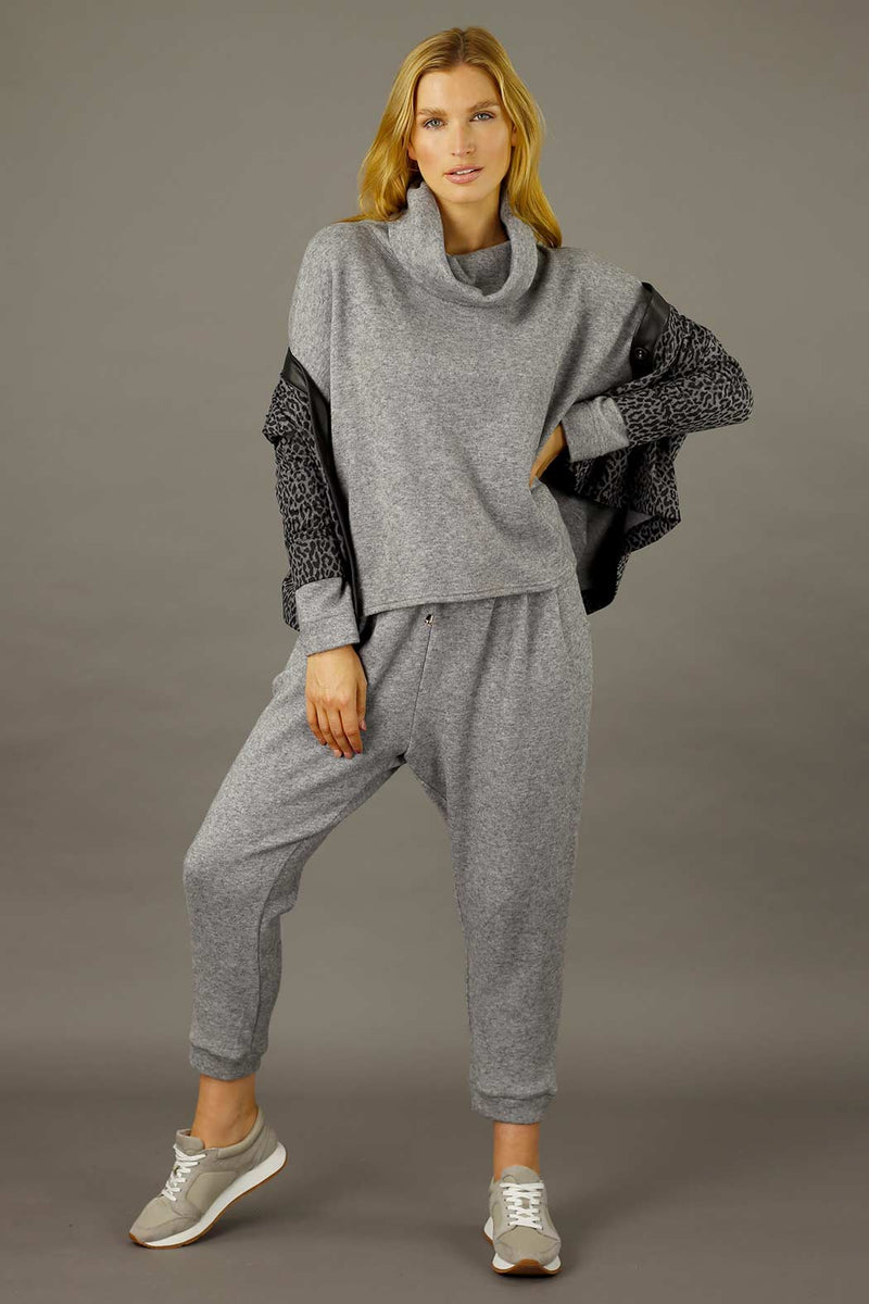 Grey Lux Turtle Jumper - SALE