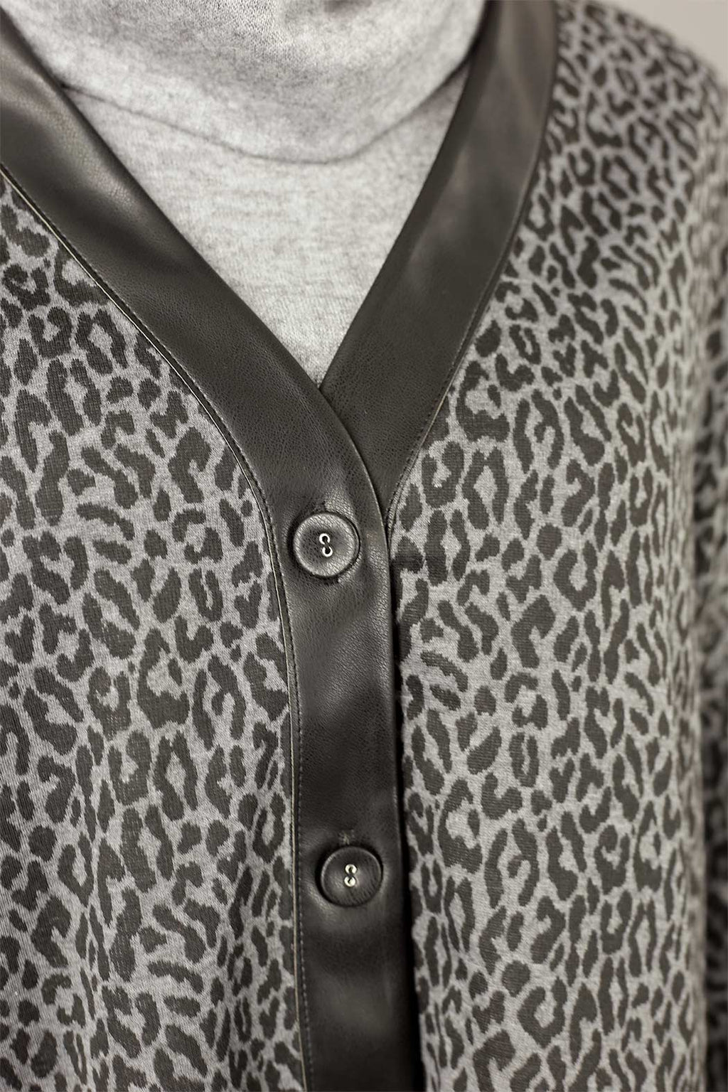 Charcoal Sport Luxe Cardigan - SALE