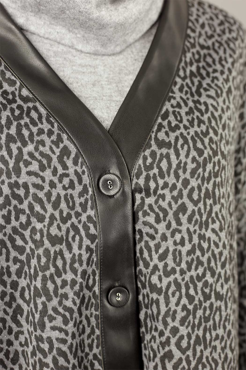 Charcoal Sport Luxe Cardigan - SALE
