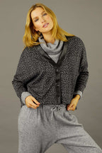 Charcoal Sport Luxe Cardigan - SALE