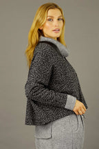 Charcoal Sport Luxe Cardigan - SALE