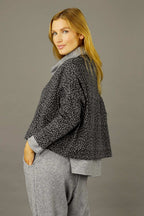 Charcoal Sport Luxe Cardigan - SALE