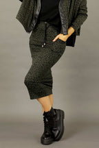 Khaki Sport Luxe Skirt