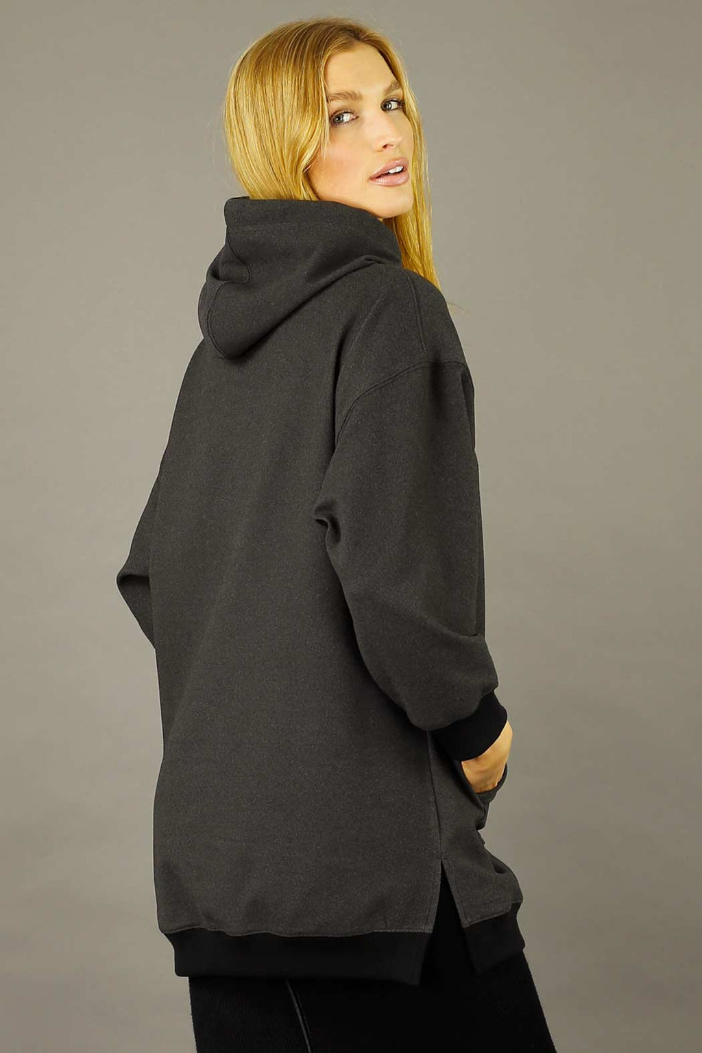 Charcoal Snug Pocket Hoodie