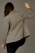Brown Check Sisca Blazer