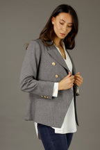 Black Jacquard Sisca Blazer