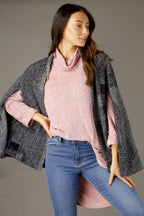 Charcoal Elizabeth Fur Cape