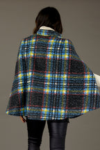 Charcoal Textured Elizabeth Cape