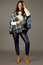 Charcoal Textured Elizabeth Cape