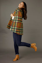 Tan Textured Elizabeth Cape - FINAL SALE