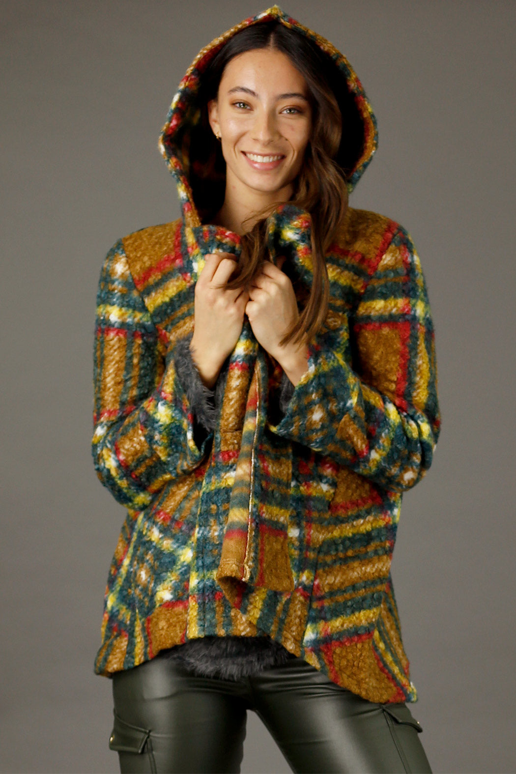 Tan Swing Cape Jacket - SALE
