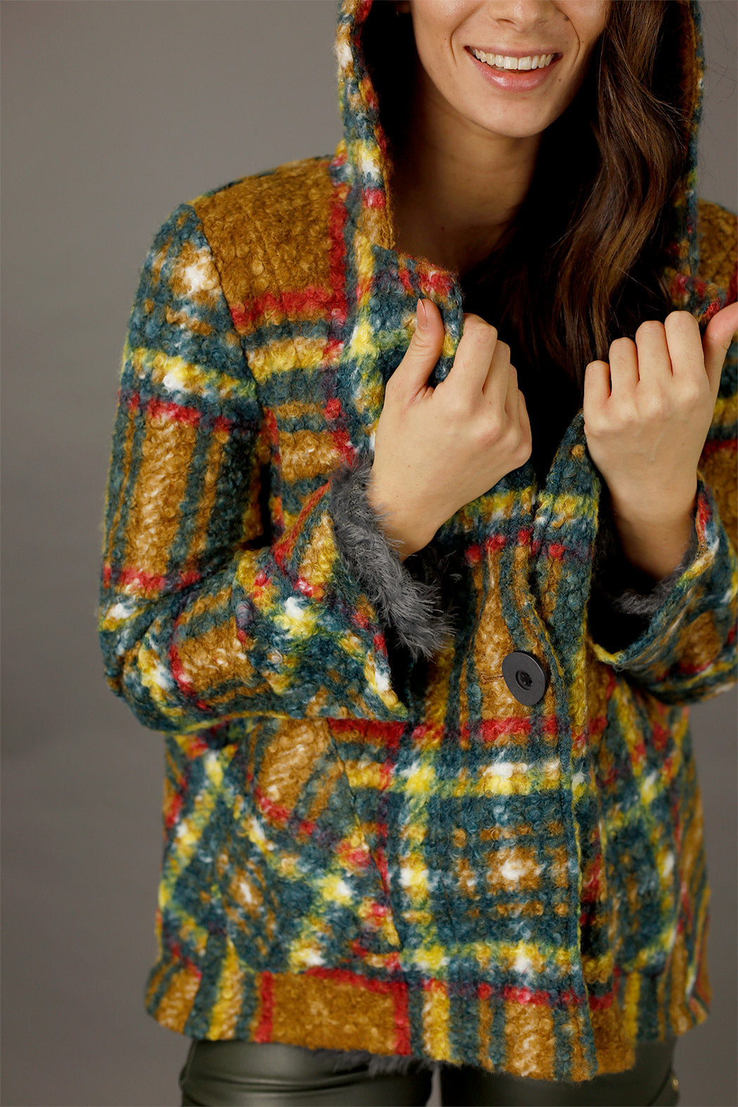 Tan Swing Cape Jacket - SALE