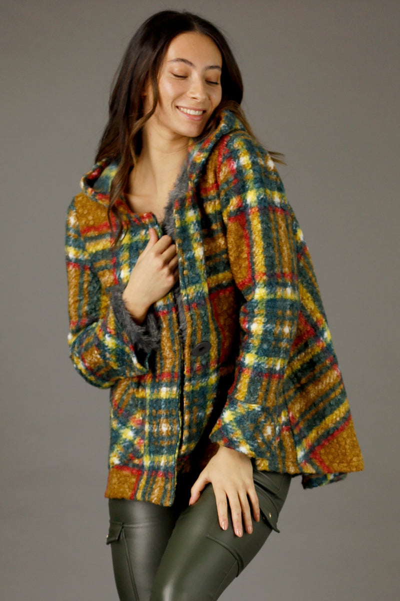 Tan Swing Cape Jacket - SALE