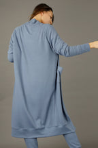 Blue Snug Raglan Cardigan
